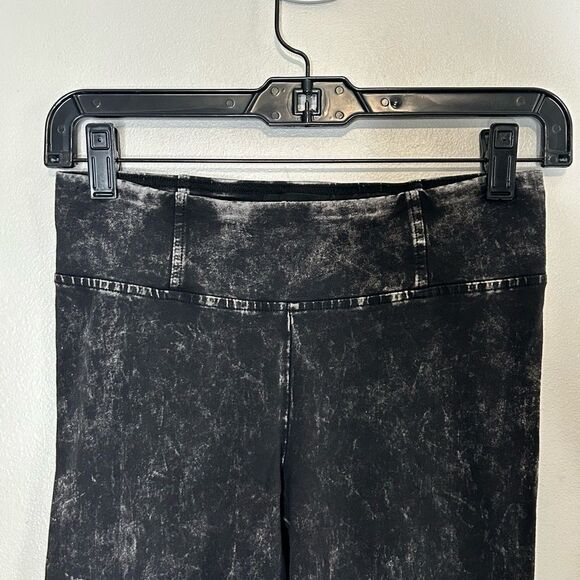 Talula Aritzia Corset Detail Acid Wash Leggings - Picture 3 of 5